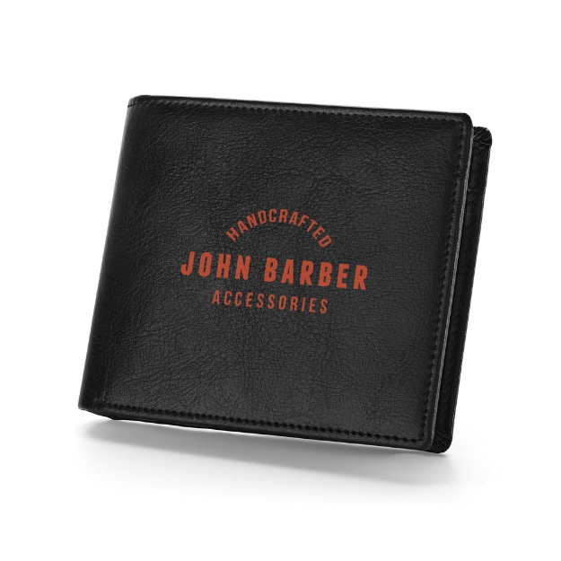 AFFLECK. Leather wallet with RFID blocking