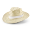 EDWARD RIB. Natural straw hat