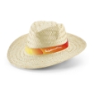 EDWARD RIB. Natural straw hat
