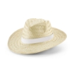EDWARD RIB. Natural straw hat