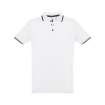 THC ROME WH. Men's slim fit polo shirt