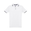 THC ROME WH. Men's slim fit polo shirt