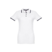 THC ROME WOMEN WH. Women's slim fit polo shirt