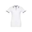 THC ROME WOMEN WH. Women's slim fit polo shirt
