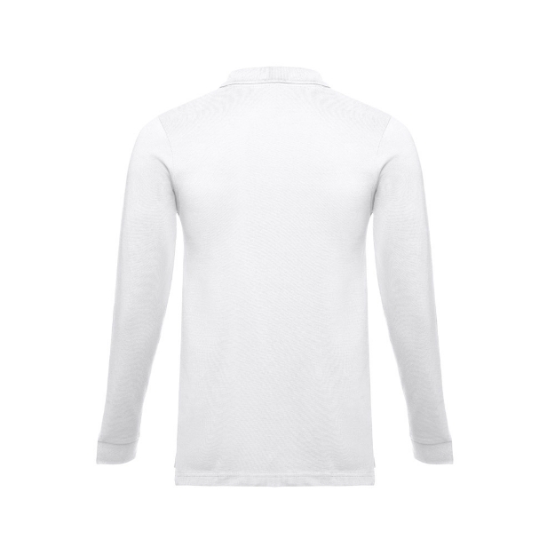 THC BERN WH 3XL. Men's long sleeve polo shirt