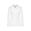 THC BERN WOMEN WH. Women's long sleeve polo shirt