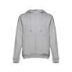 THC AMSTERDAM. Men's hooded full zipped sweatshirt