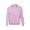 THC AMSTERDAM. Men's hooded full zipped sweatshirt