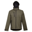 THC ZAGREB. Men's softshell with removable hood
