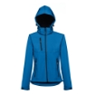 THC ZAGREB WOMEN. Women's softshell with removable hood