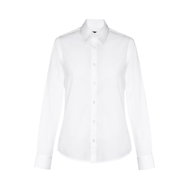 THC BATALHA WOMEN WH. Women's poplin shirt