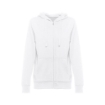 THC AMSTERDAM WOMEN WH. Women's hooded full zipped sweatshirt