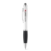SANS BK. Ball pen with metal clip