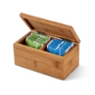 BURDOCK. Bamboo tea box