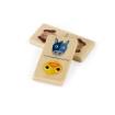 DOMIN. Wooden domino game