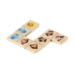 DOMIN. Wooden domino game