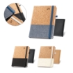 QUENTAL A5. Cork and linen diary