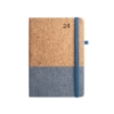 QUENTAL A5. Cork and linen diary