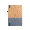 QUENTAL A5. Cork and linen diary