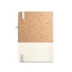 QUENTAL A5. Cork and linen diary