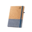 QUENTAL B5. Cork and linen diary