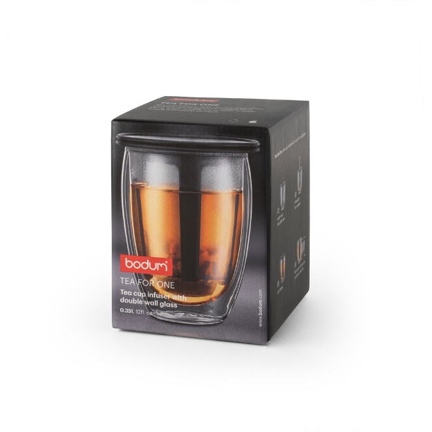 TEA FOR ONE. Double wall cup 350ml