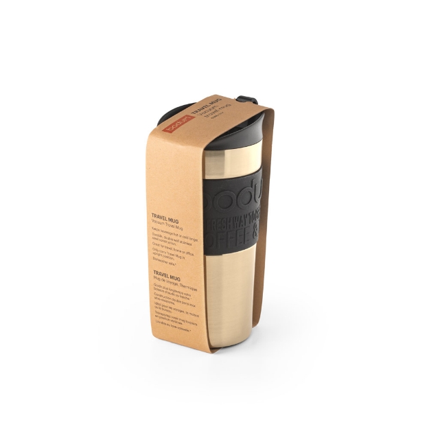 TRAVEL MUG STEEL. Travel mug 350ml