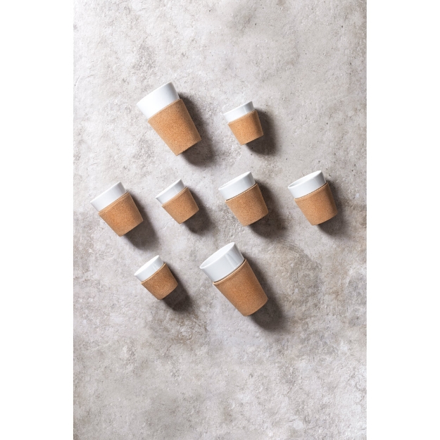 BISTRO 170. Set of 2 mugs in great quality porcelain 170ml