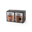 BISTRO 170. Set of 2 mugs in great quality porcelain 170ml