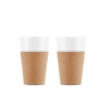BISTRO 600. Set of 2 mugs in great quality porcelain 600ml