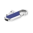 USB retractable flash drive up to 32 GB with carabiner clip