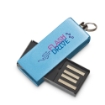 UDP aluminum flash drive up to 32GB with coloured clip