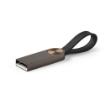 USB flash drive with silicone grip