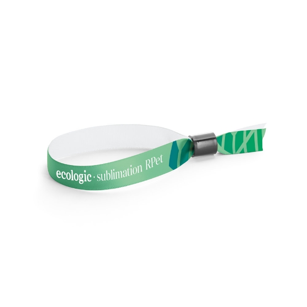 Sublimation rPET Wristband. Fully customizable