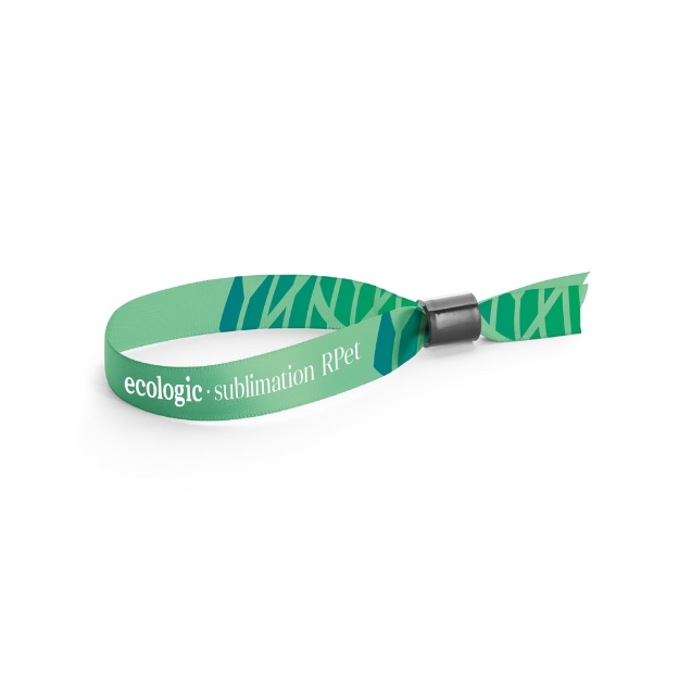Sublimation rPET Wristband Duo. Fully customizable
