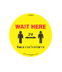 Social Distancing Floor Stickers