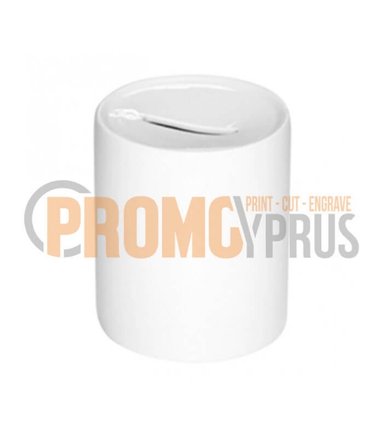 Ceramic Money Bank White