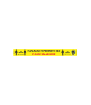 Social Distancing Floor Stickers