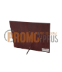 Wooden Plaque Embossed Metal Frame