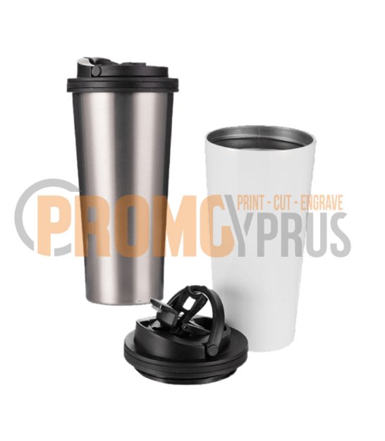 Double Wall Thermos 16oz with Handle