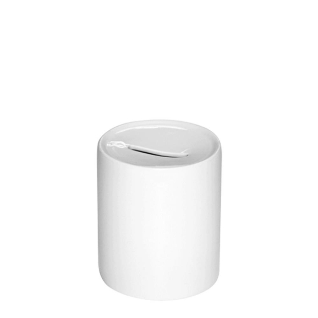 Ceramic Money Bank White