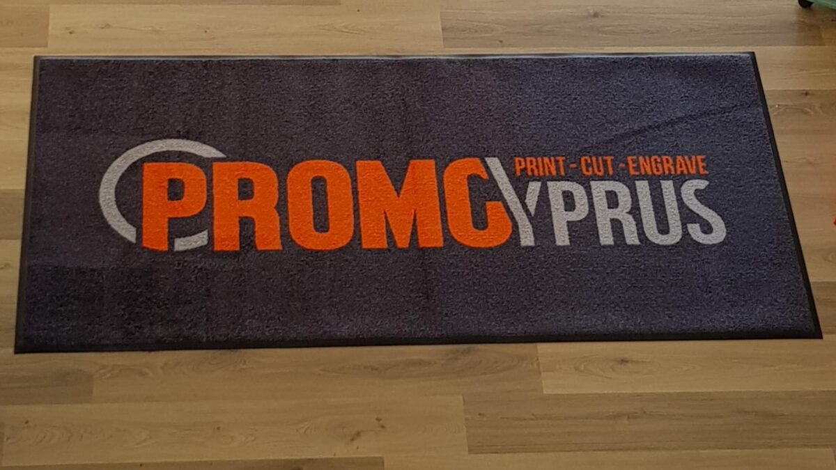 Cyprus Custom Printed Logo Mats Carpet Promocyprus xali