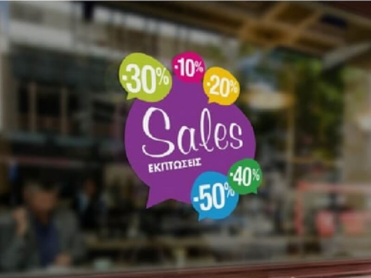 Sales Windows Decals